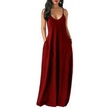Load image into Gallery viewer, Spaghetti Straps Maxi Dress