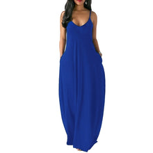 Load image into Gallery viewer, Spaghetti Straps Maxi Dress