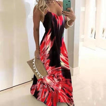 Load image into Gallery viewer, Casual Sleeveless V-neck Maxi Dress
