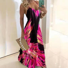 Load image into Gallery viewer, Casual Sleeveless V-neck Maxi Dress
