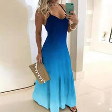 Load image into Gallery viewer, Casual Sleeveless V-neck Maxi Dress
