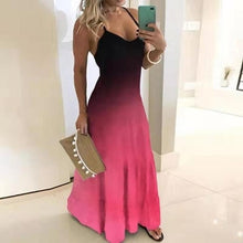 Load image into Gallery viewer, Casual Sleeveless V-neck Maxi Dress
