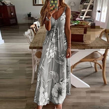 Load image into Gallery viewer, Casual Sleeveless V-neck Maxi Dress
