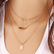 Load image into Gallery viewer, Multilayer Crystal Pendant Choker
