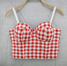 Load image into Gallery viewer, Women&#39;s Crop Top Corset Bustier
