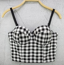 Load image into Gallery viewer, Women&#39;s Crop Top Corset Bustier
