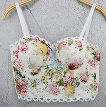 Load image into Gallery viewer, Women&#39;s Crop Top Corset Bustier
