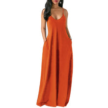 Load image into Gallery viewer, Spaghetti Straps Maxi Dress
